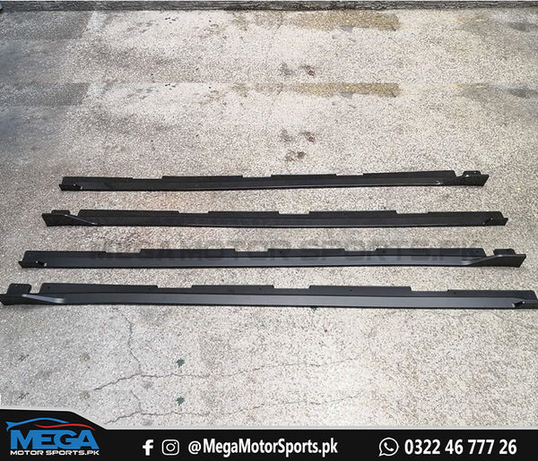 Honda Civic X Carbon Fiber Side Splitters V2