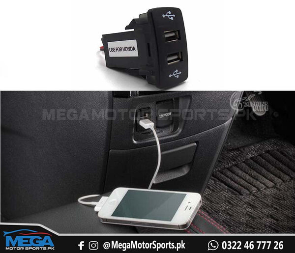 USB Socket For Honda - Usb Charger For Honda - InDash Charger