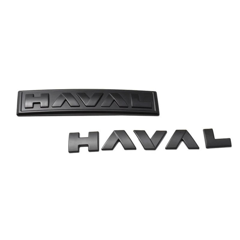 Haval H6 Glossy Black Emblems / Logos 2022 - 2025
