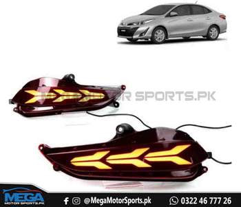 Toyota Yaris Lamborghini Style Rear Bumper LED Light