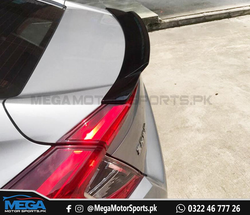 Honda Civic X Trunk Wing Spoiler For 2016 - 2021