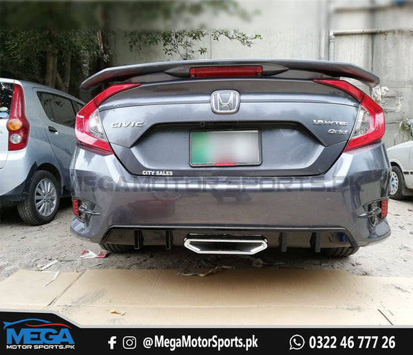 Honda Civic X Si Diffuser 2016 - 5
