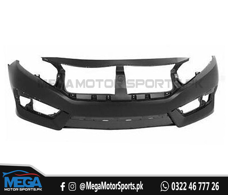 Honda Civic X  OEM Front Bumper For 2016 - 2021