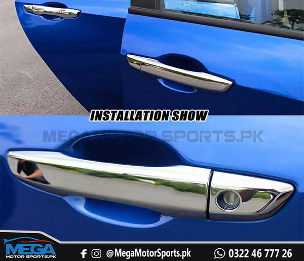 Honda Civic X Door Chrome Handle Covers