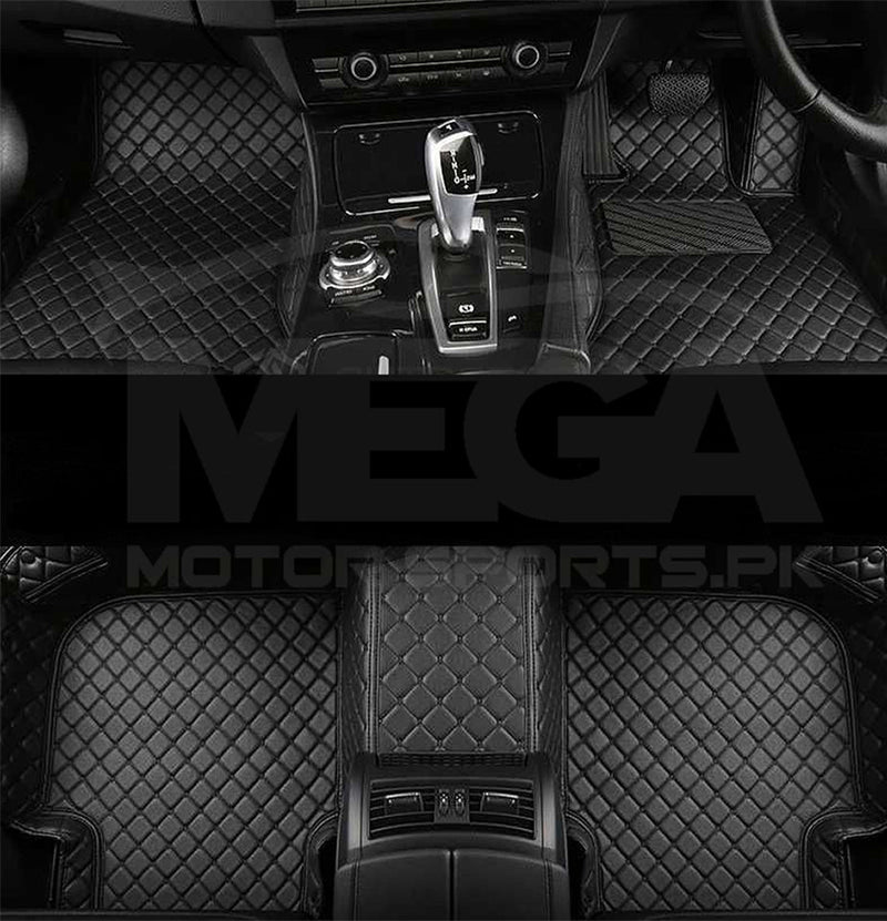Honda Civic Rebirth 7D Floor Matt Black Color for Models 2013 2014 2015