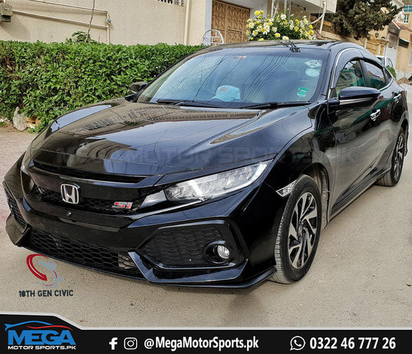 Honda Civic X  Front SI Bumper For Models V1 2016 - 2021