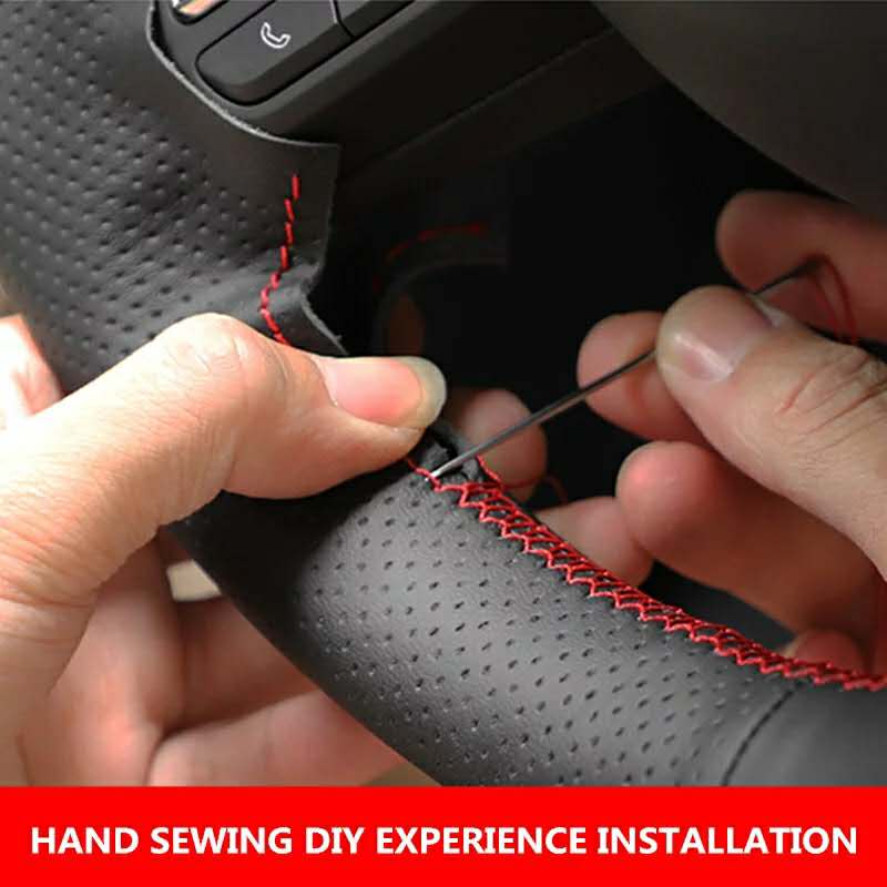 Honda Civic Rebirth Carbon Fiber Leather Steering Cover