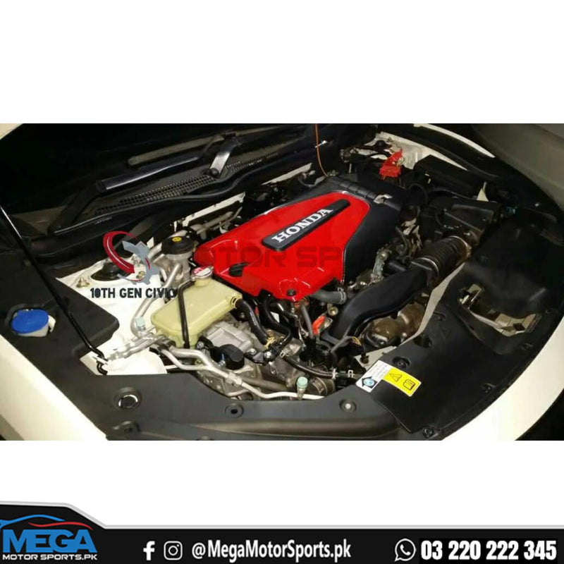 Honda Civic X Type R Style Engine Cover 2016-2021