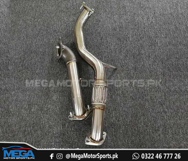 Honda Civic X  Front/Down Pipe 3" For Civic Turbo Models 2016 - 2021