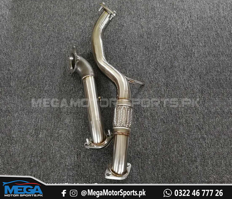 Honda Civic X  Front/Down Pipe 3" For Civic Turbo Models 2016 - 2021