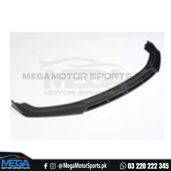 Honda Civic X Glossy Black Front Bumper Lip Version 5 -2 Pieces