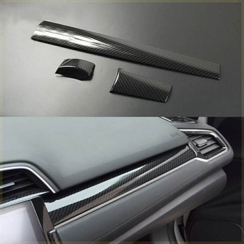 Honda Civic X Dashboard Carbon Fiber  Trim 2016+