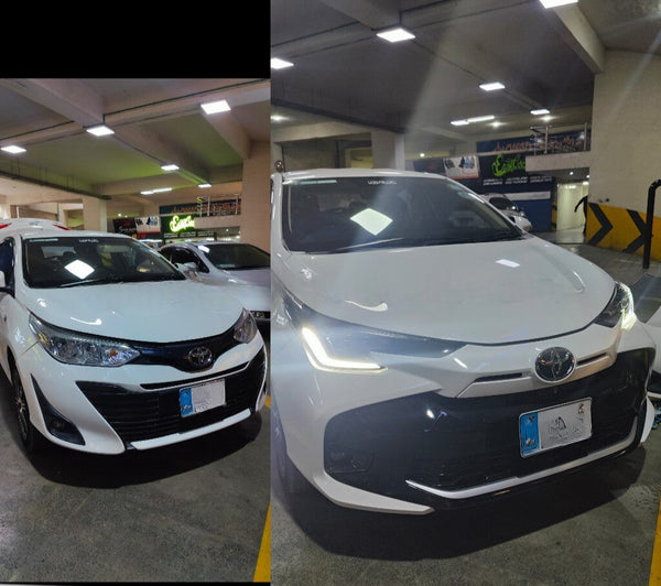 Toyota Yaris 2025 Facelift Conversion | Genuine Parts Upgrade Old 2022 to New 2025