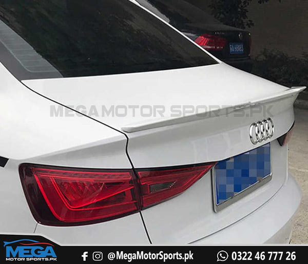 Audi A3 Trunk Lip Spoiler For 2013 - 2020