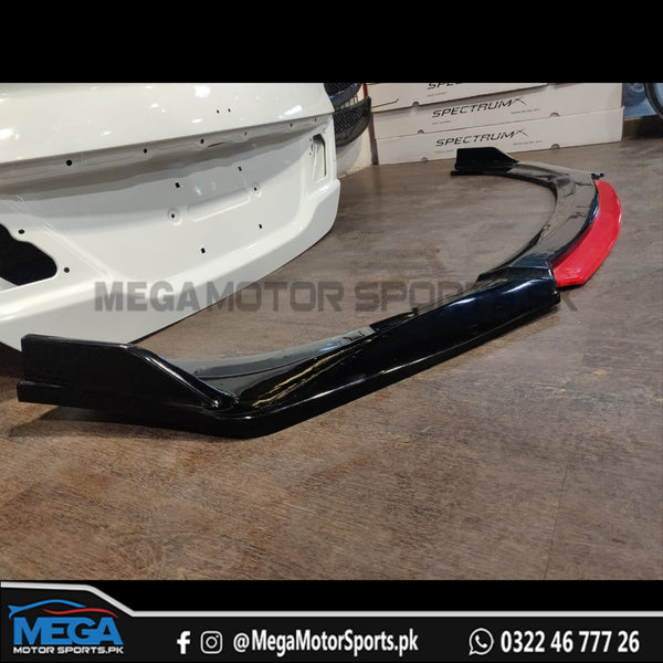 Universal Front Bumper Splitter V1 (Four Pc)