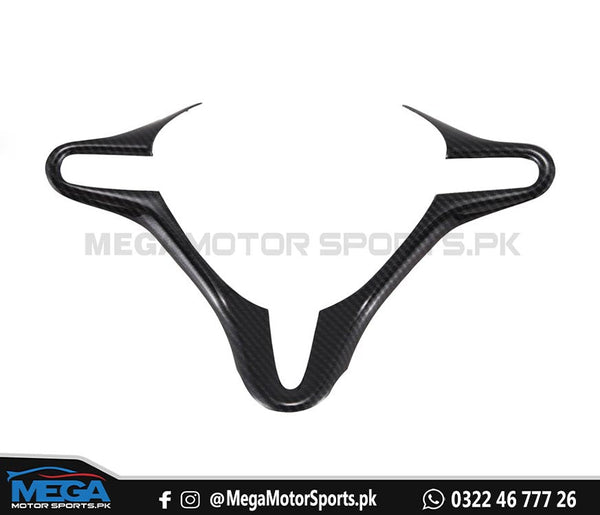 Honda Civic Reborn Carbon Fiber Steering Trim For 2006 - 2011