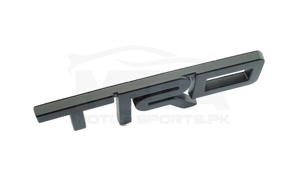 TRD 3D Emblem Logo - Black