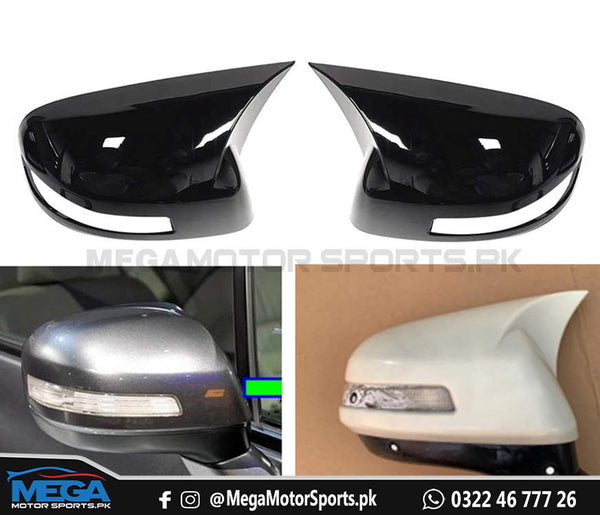 Honda Civic Rebirth Carbon Fiber Batman Style Side Mirror Covers For 2012 2013 2014 2015