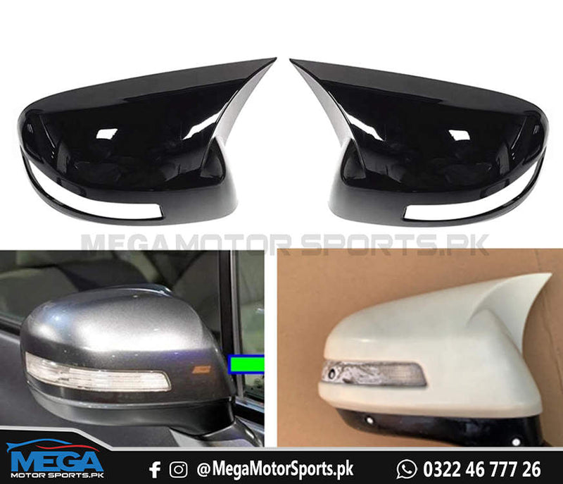 Honda Civic Rebirth Carbon Fiber Batman Style Side Mirror Covers For 2012 2013 2014 2015