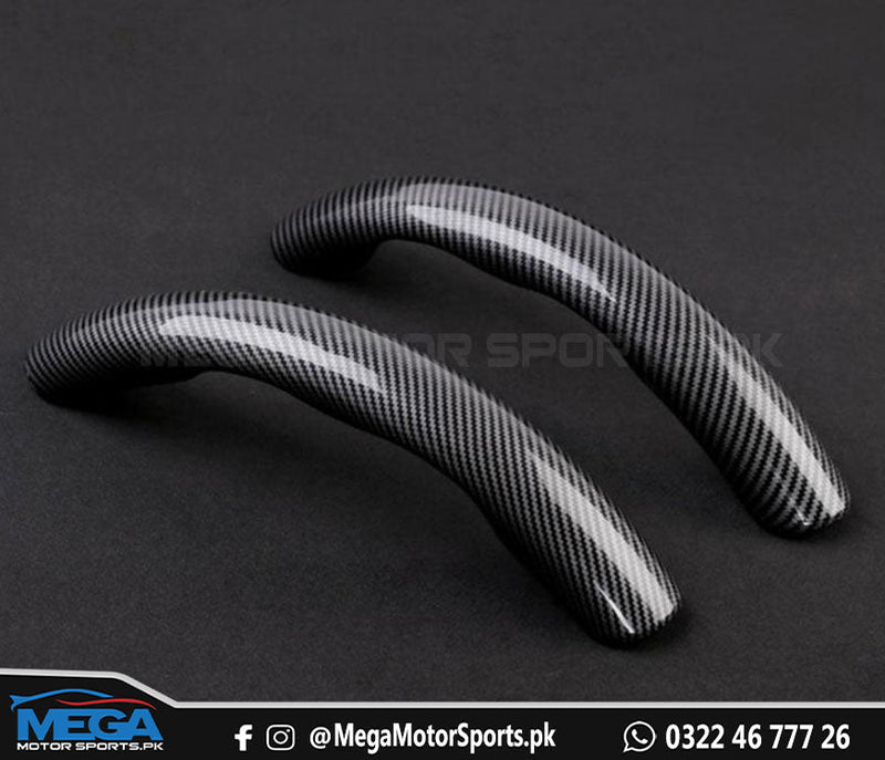 Universal Car Steering Wheel Anti-slip Carbon Fiber Wheel Cover Trims / Carbon Fiber Steering Wheel Sleeves