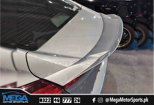 Honda Civic X Gloss Black DuckTail Spoiler V2 2016 - 2021