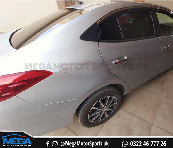 Toyota Yaris Air Press / Visor with Chrome Model 2020-2021