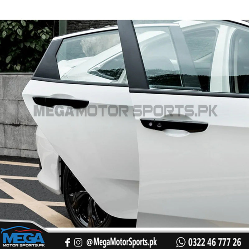 Honda Civic X Glossy Black Exterior Door Handle Covers 2016+
