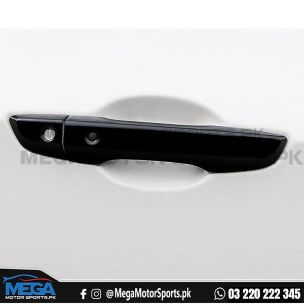 Honda Civic X Glossy Black Exterior Door Handle Covers 2016+