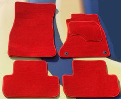 Honda Civic X Red Carpet Floor Mats 2016-2021