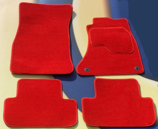 Honda Civic X Red Carpet Floor Mats 2016-2021