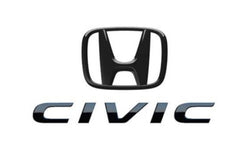 Honda Civic Reborn Black Emblems / Logos 2006 - 2011