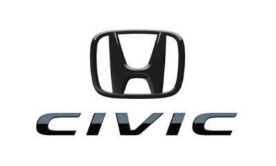 Honda Civic Reborn Black Emblems / Logos 2006 - 2011