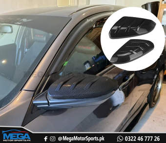 Honda Civic X Carbon Fiber Mugen Side Mirror Covers 2016 - 2021