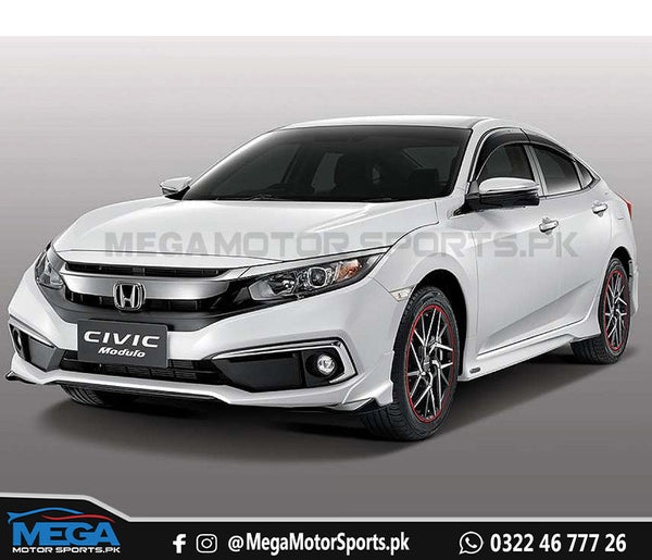 Honda Civic X Facelift Bumper 2020 Modulo BodyKit 6 Pcs