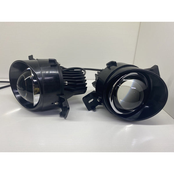 Bi LED Projector Fog Lamps 3 Colours For Corolla / Fortuner / Revo (Super Bright)