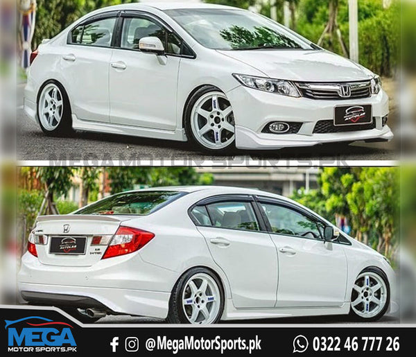 Honda Civic Rebirth Modulo Body Kit / Bodykit China ABS - Model 2012 - 2015