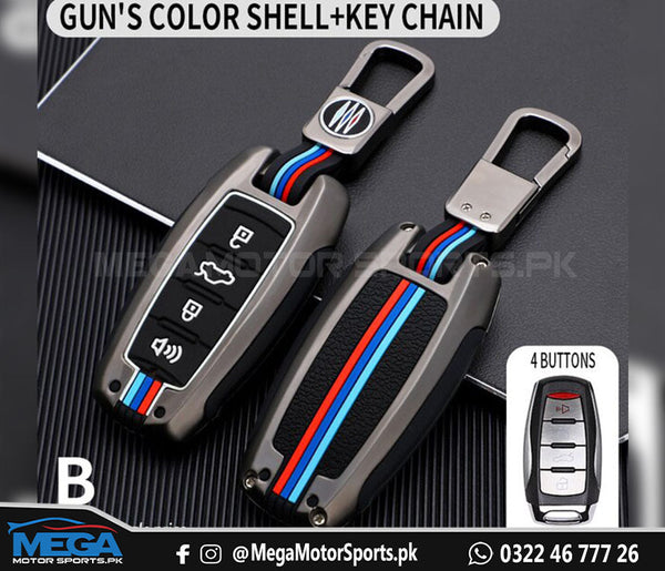 Haval H6 Metal Zinc Alloy Key Fob / Carbon Fiber Key Cover 2022 - 2025