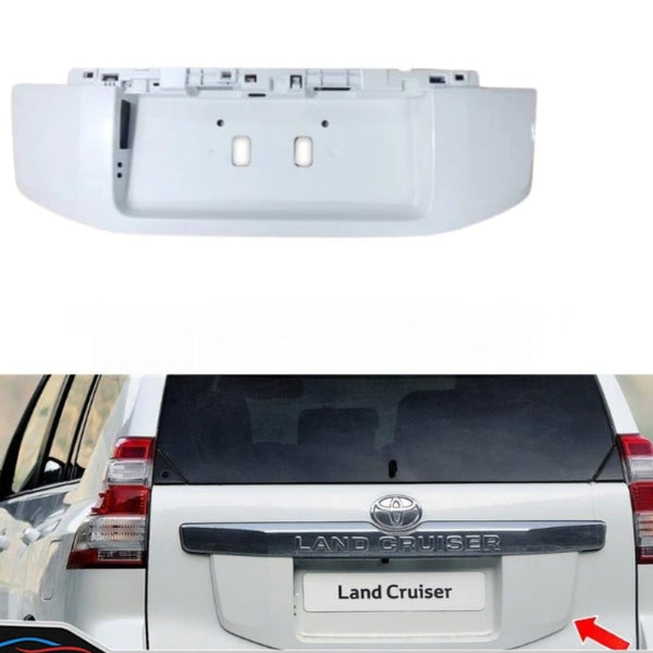Toyota Prado FJ150 Rear Licence Plate 2014