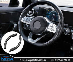Universal Car Steering Wheel Anti-slip Carbon Fiber Wheel Cover Trims / Carbon Fiber Steering Wheel Sleeves