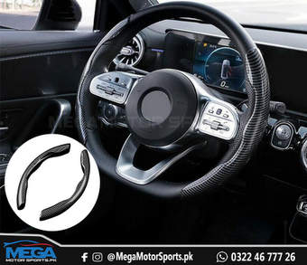 Universal Car Steering Wheel Anti-slip Carbon Fiber Wheel Cover Trims / Carbon Fiber Steering Wheel Sleeves