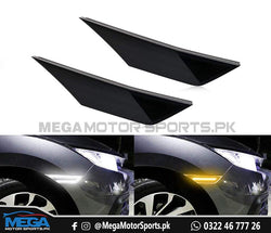 Honda Civic X  Side Fender Marker Lamp LED DRL For 2016 - 2021